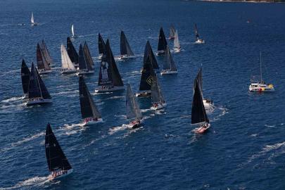 Marmaris Körfezi’nde yine yelkenler fora oldu