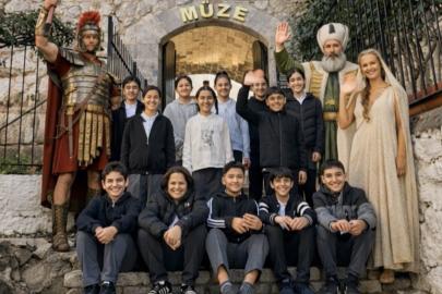 Marmaris’in öğrencileri geçmişi teknolojiyle buluşturuyor