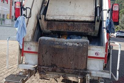 Marmaris’te Belediyesi çöp kamyonunun çarptığı kadın öldü