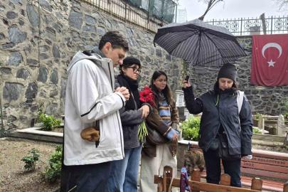 Mattia Ahmet Minguzzi öldürülmesinin 1. yıl dönümünde mezarı başında anıldı