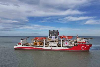 Mavi Vatan’ın yeni neferi Yıldırım havadan görüntülendi