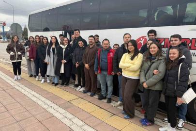 Menteşeli gençler Ankara yolcusu