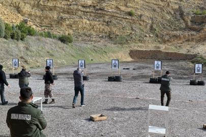 Mersin’de orman muhafaza personeline atış eğitimi