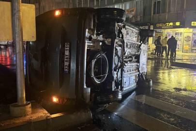 Mersin’de trafik kazası : 2 yaralı