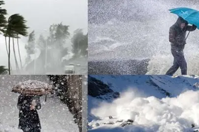 Meteoroloji’den kuvvetli kar ve fırtına uyarısı