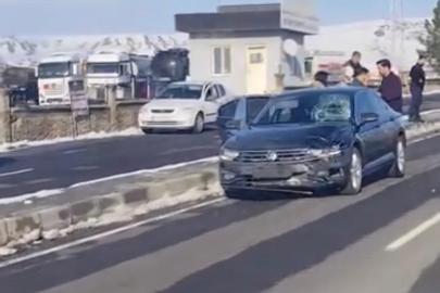 Metrelerce havaya fırlayan yaya hayatını kaybetti, kaza anı kameraya yansıdı