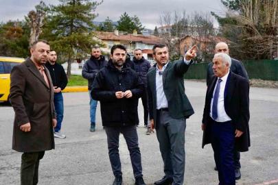 Milletvekili Cem Şahin, Karabük Belediyesi’nin çalışmalarını yerinde inceledi
