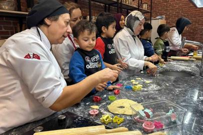 Minikler Gastro Sincan’da kurabiye yaptı