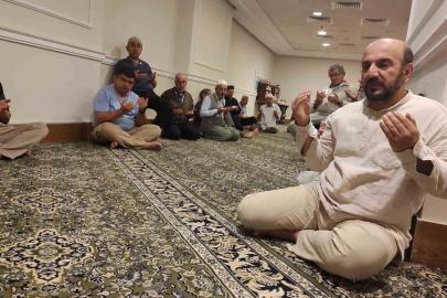 Miraç kandilini kutsal topraklarda idrak ettiler