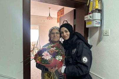 Muğla Emniyeti şehit ailelerini yeni yılda yalnız bırakmadı