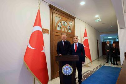 Muğla Valisi Akbıyık, Belçika Büyükelçisi Van de Velde’yi ağırladı