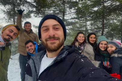 Muğla’da vatandaşlar karın keyfini çıkarttı