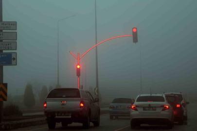 Muğla’da yağmur sonrası yoğun sis ulaşımı olumsuz etkiledi