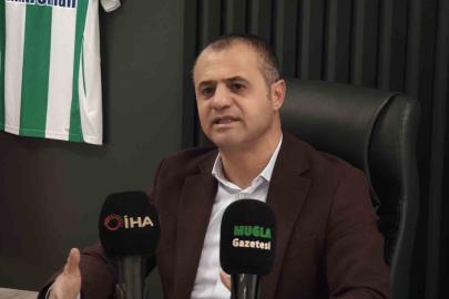 Muğlaspor Kulüp Başkanı Kıyanç’tan stat ve gelir açıklaması