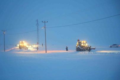 Muş’ta 121 köy yolu ulaşıma kapandı