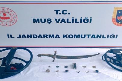 Muş’ta tarihi eser kaçakçılığı