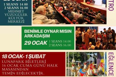 Nazilli Belediyesi’nden çocuklara yarıyıl tatili hediyesi