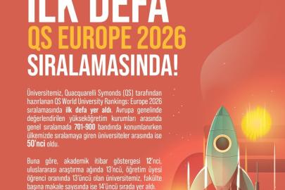 Niğde Ömer Halisdemir Üniversitesi QS Europe 2026 sıralamasına ilk kez girdi