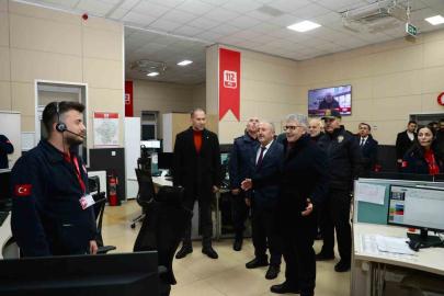 Niğde protokolünden yılbaşı gecesi görev başındaki ekiplere ziyaret