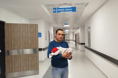 Niğde’de yeni yılın ilk bebeği  Aslı Nur oldu