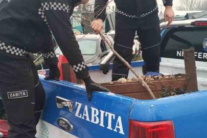 Nilüfer’de kaldırımlar işgallerden arındırılıyor