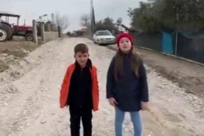 ‘Okula gidip gelemiyorum, sokakta kardeşlerimle oynayamıyorum’ diyerek belediye başkanına seslenen çocukların istekleri yerine getirildi