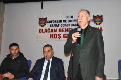 Oltu Şoförler ve Otomobilciler Odası’nda seçim heyecanı