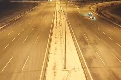 Önce kameralara, sonra jandarmaya yakalandı