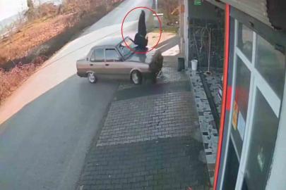 Ordu’da buzlu yolda otomobilin çarptığı yaşlı adam metrelerce havaya savruldu