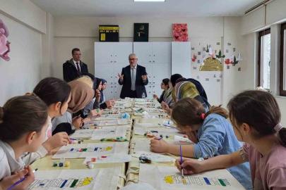 Ortaokul öğrencileri değerlerle buluştu
