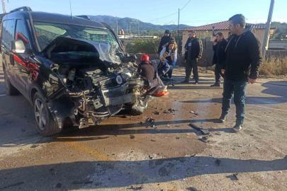 Osmaniye’de servis minibüsü ile hafif ticari araç çarpıştı: 7 yaralı