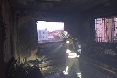 Payas’ta ev yangını