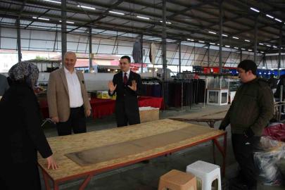 Pazarcı esnafını dinlediler