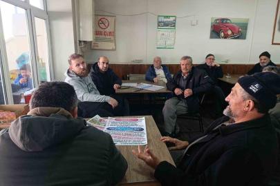 Pazaryeri’nde üreticiye tarımsal bilgilendirme