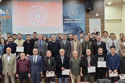 Personele Çakmur’dan teşekkür belgesi