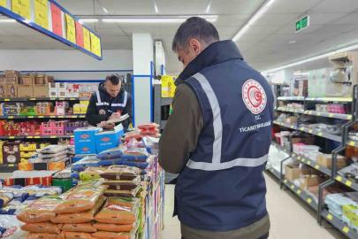 Ramazan ayı öncesi Tunceli’de zincir marketlere fahiş fiyat denetimi