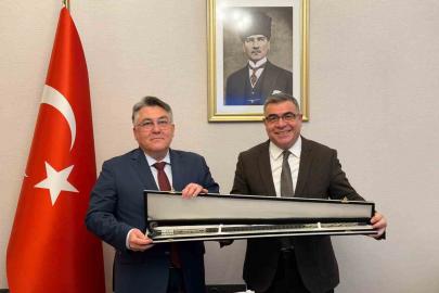 Rektör Özölçer’den, İçişleri Bakanı Başdanışmanı Yolcu’ya ziyaret