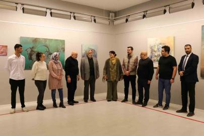 Ressam Cenk Mısırlıoğlu, SANKO Sanat Galerisi’nde sergi açtı
