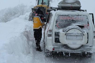 Rize’de kar nedeniyle 31 köy yolu ulaşıma kapandı