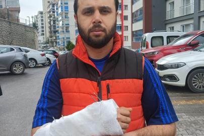 Sahipsiz köpeklerin saldırısından kaçmak isterken bileği kırıldı