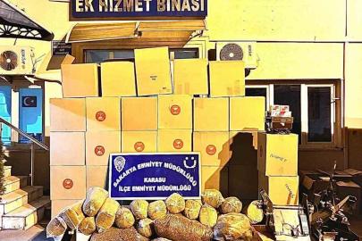 Sakarya’da polis kaçakçılara göz açtırmıyor: 2 gözaltı