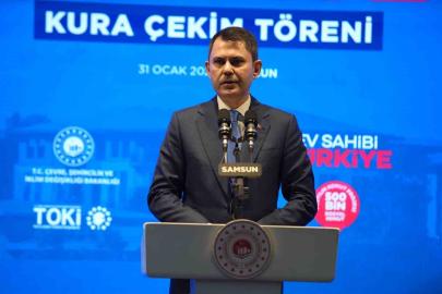 Samsun’da "Ev Sahibi Türkiye" Kura Çekim Töreni