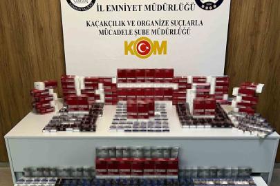 Samsun’da kaçak sigara operasyonu: 23 bin 160 makaron ele geçirildi