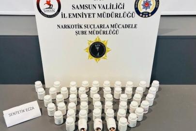 Samsun’da narkotik operasyonu: 2 gözaltı