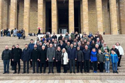 Samsunlu mübadillerden Anıtkabir ziyareti