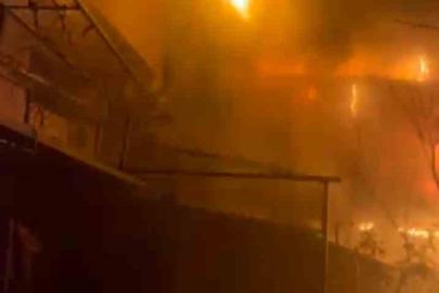 Sancaktepe’de ahşap baraka yangını korkuttu