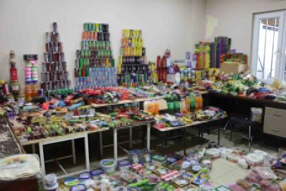 Şanlıurfa’da 1 buçuk milyon TL’lik tarihi geçmiş ürünler ele geçirildi