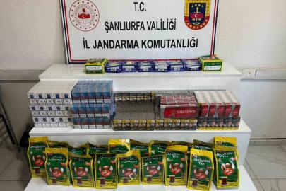 Şanlıurfa’da 6 bin 180 paket gümrük kaçağı sigara ele geçirildi