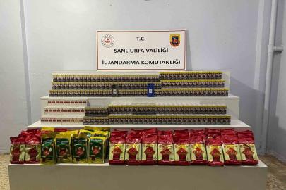 Şanlıurfa’da 9 bin 170 paket gümrük kaçağı sigara ele geçirildi
