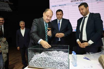 Şanlıurfa’da 90 personel alımı için kura çekimi yapıldı